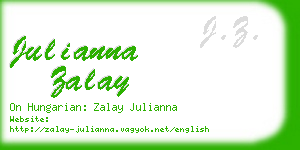 julianna zalay business card